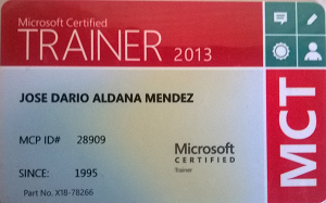 Microsoft MCT - Formador - MOC Oficial